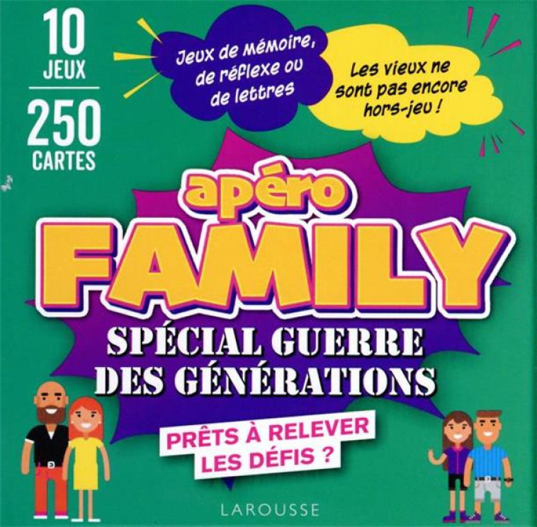 APERO FAMILI SPECIAL GUERRE DES GENERATIONS ! - BONNEFOY NICOLAS - NC