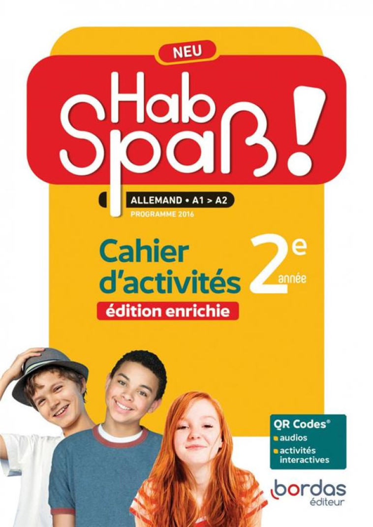 HAB'SPASS ! NEU 2EME ANNEE CAHIER ELEVE 2022 - LANSEL/BALLY/CAMHAJI - BORDAS