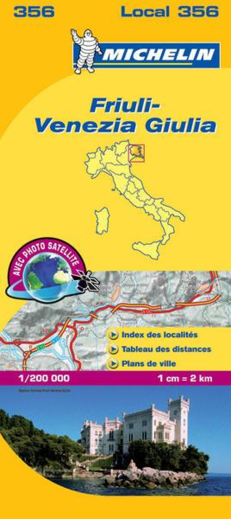 CARTE LOCALE 356 FRIULI VENEZIA - XXX - MICHELIN