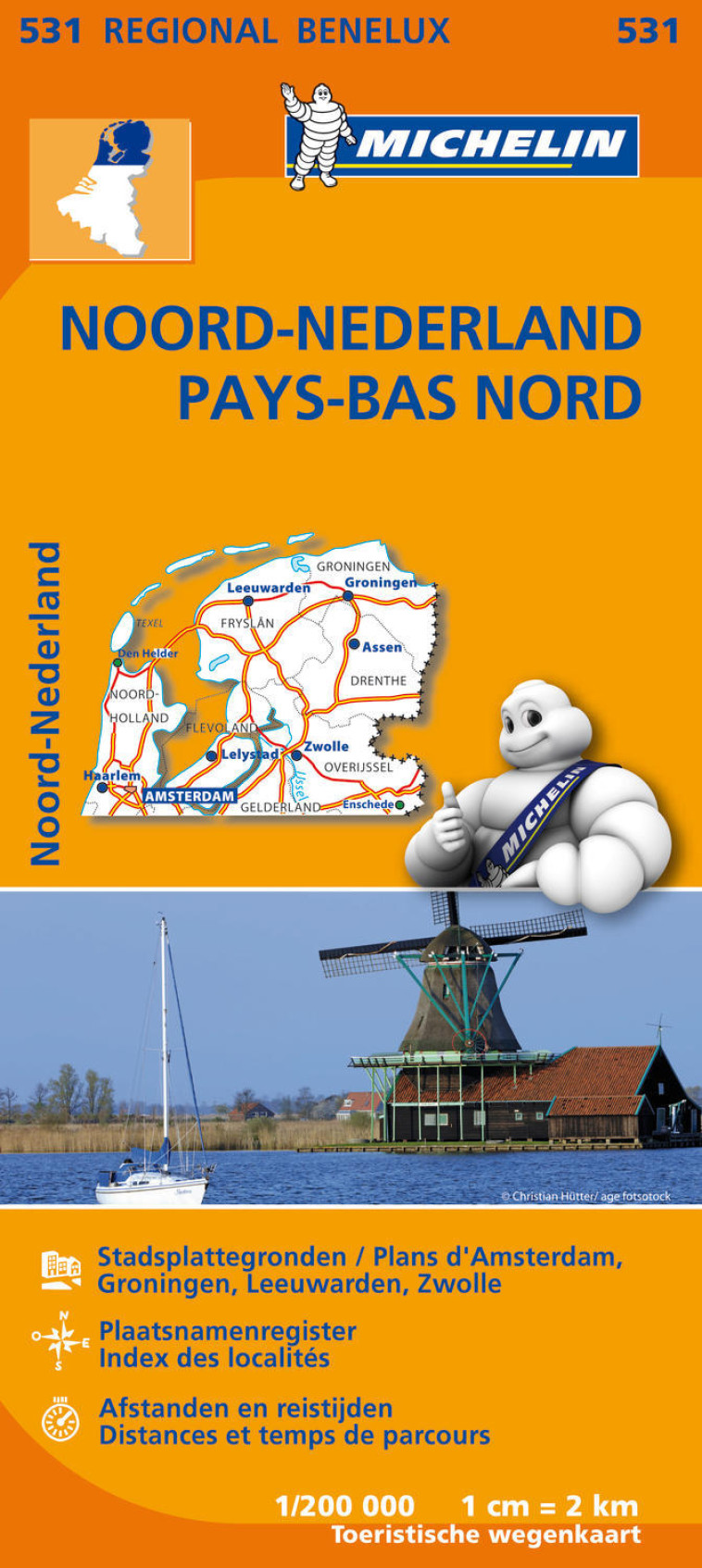 NOORD-NEDERLAND / PAYS-BAS NORD - XXX - MICHELIN