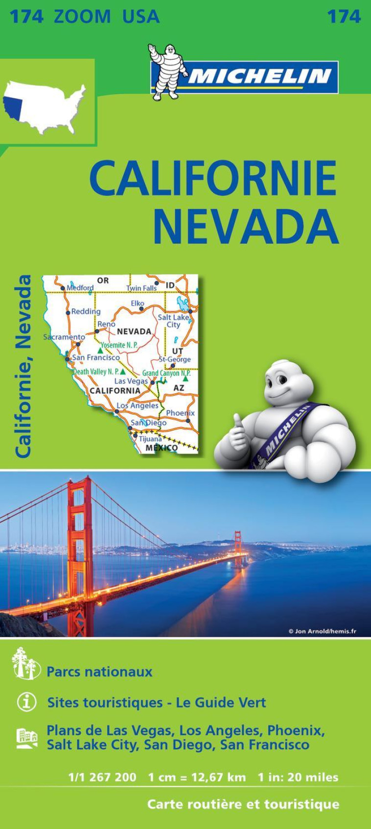 CALIFORNIE NEVADA - XXX - MICHELIN