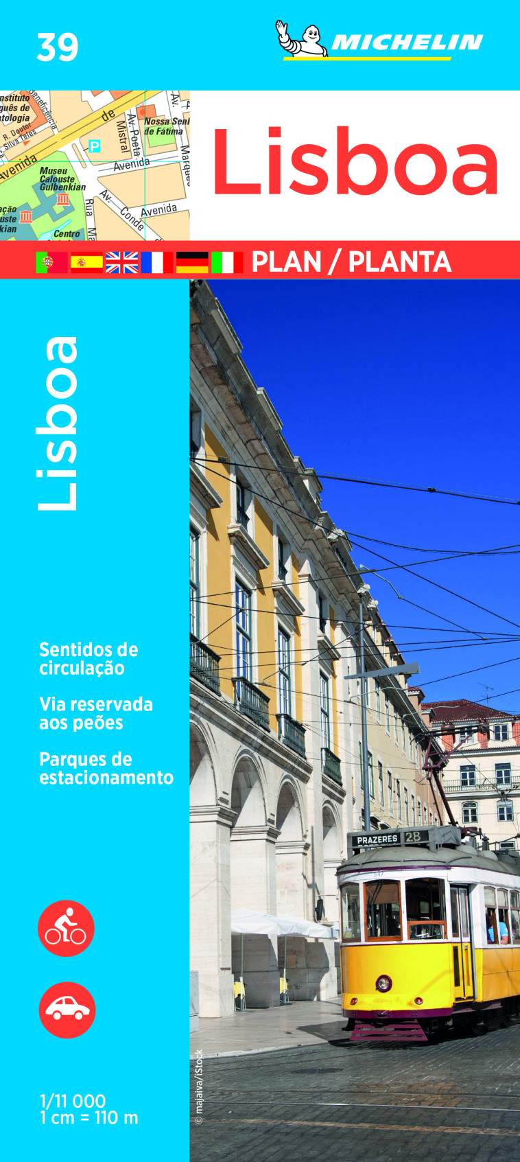 LISBOA - PLANTA E INDICE - XXX - MICHELIN