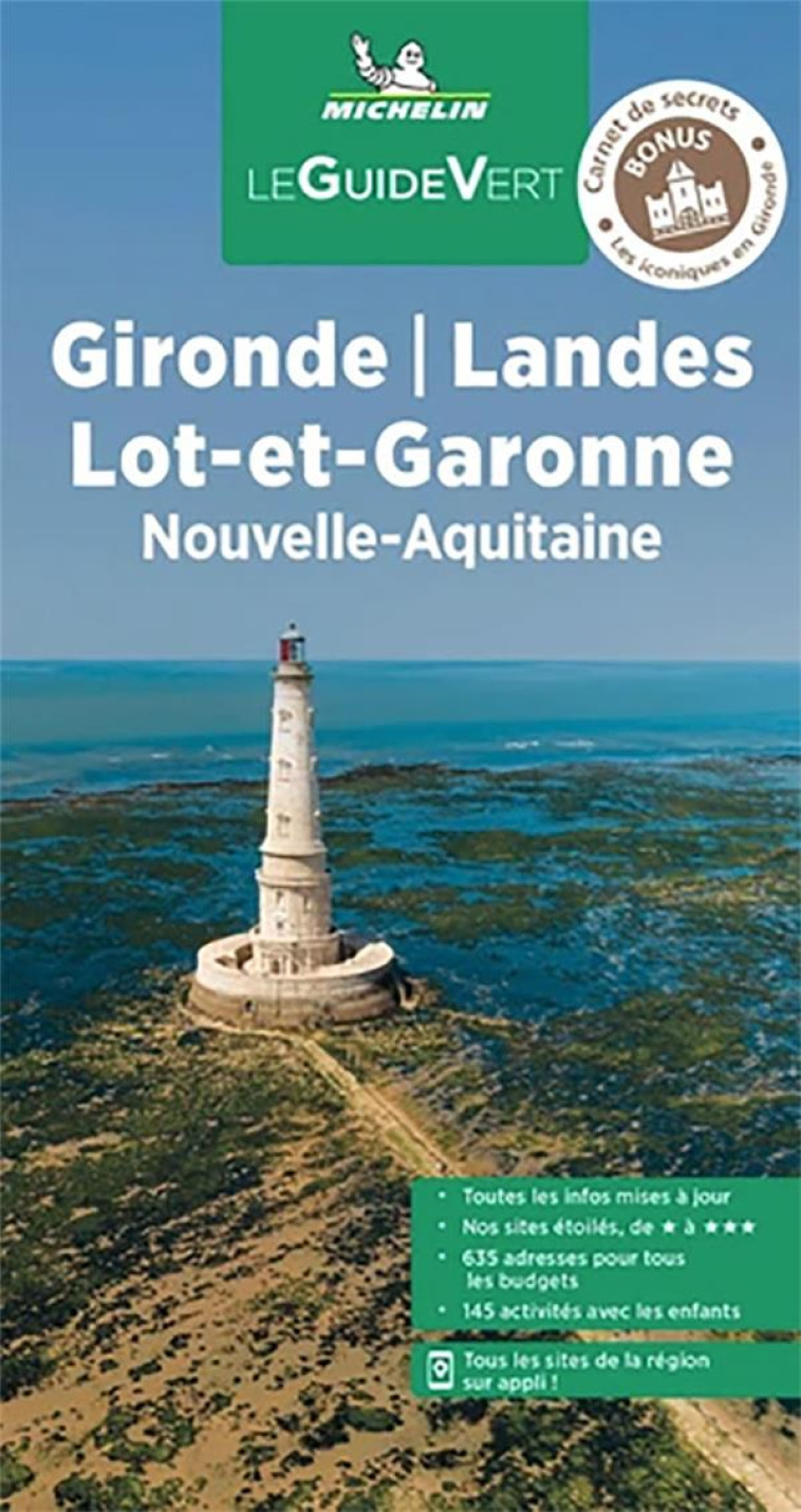 GUIDE VERT AQUITAINE - XXX - MICHELIN