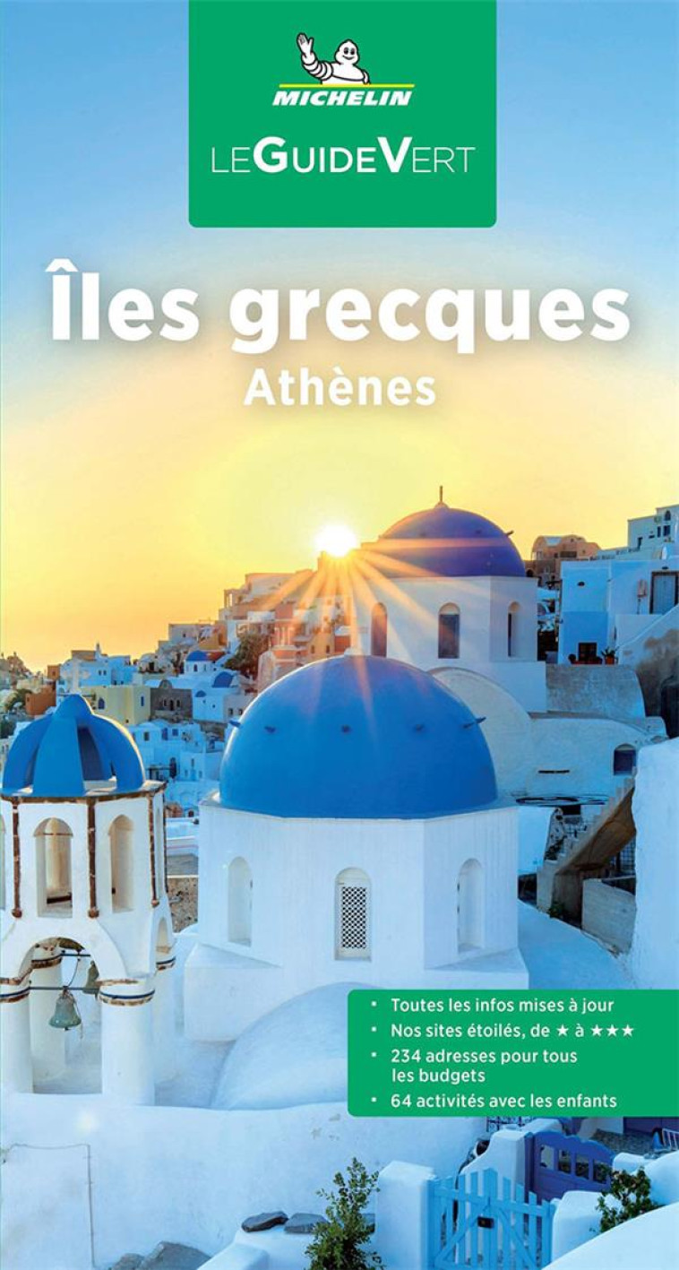 GUIDE VERT ILES GRECQUES, ATHENES - XXX - MICHELIN