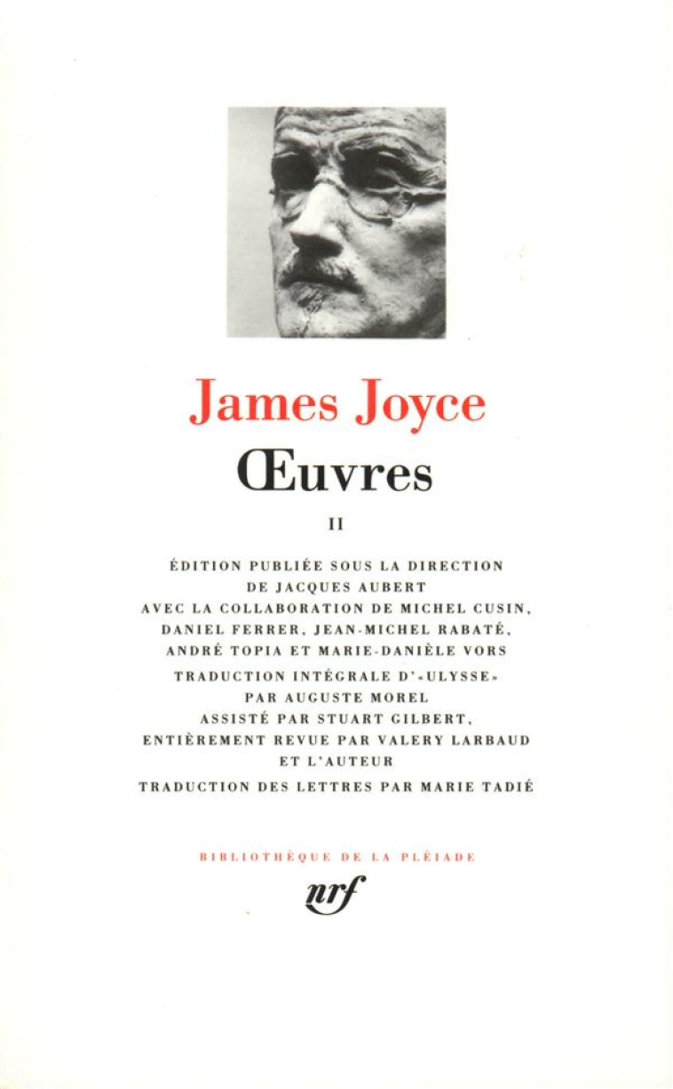 OEUVRES T2 - JOYCE JAMES - GALLIMARD