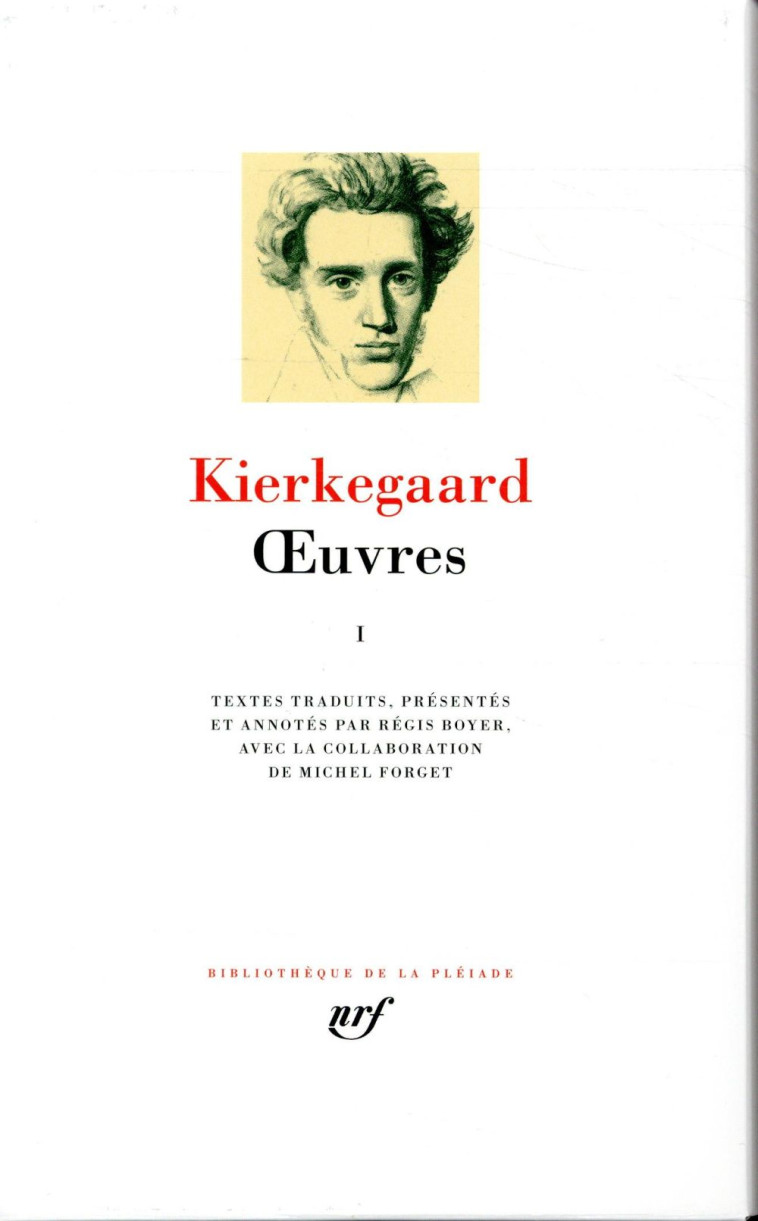 OEUVRES T1 - KIERKEGAARD SOREN - GALLIMARD