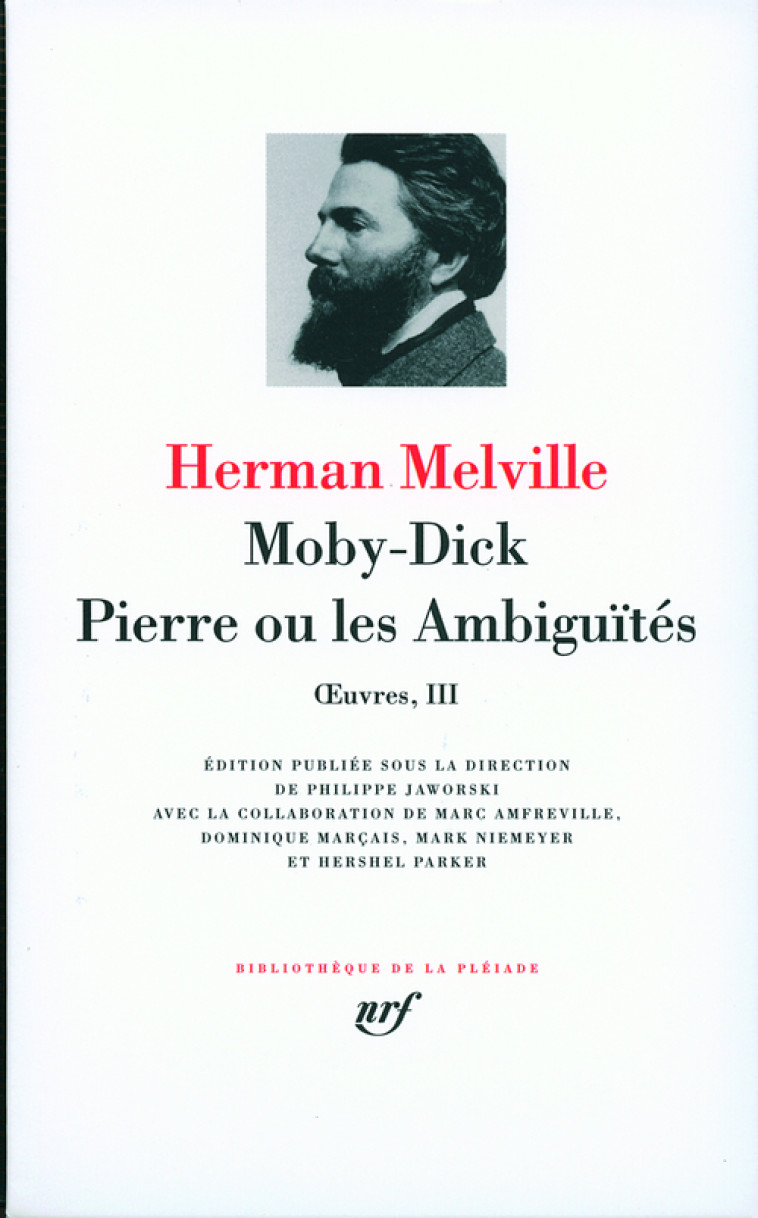 OEUVRES III  MOBY DICK - MELVILLE HERMAN - GALLIMARD