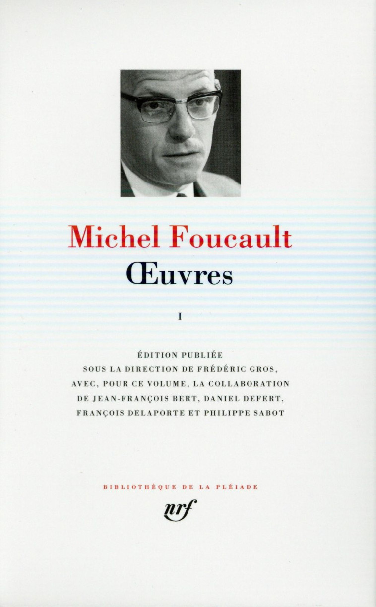 OEUVRES T1 - FOUCAULT MICHEL - Gallimard