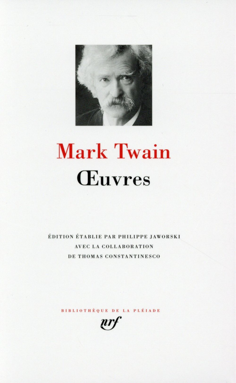 OEUVRES - TWAIN MARK - Gallimard