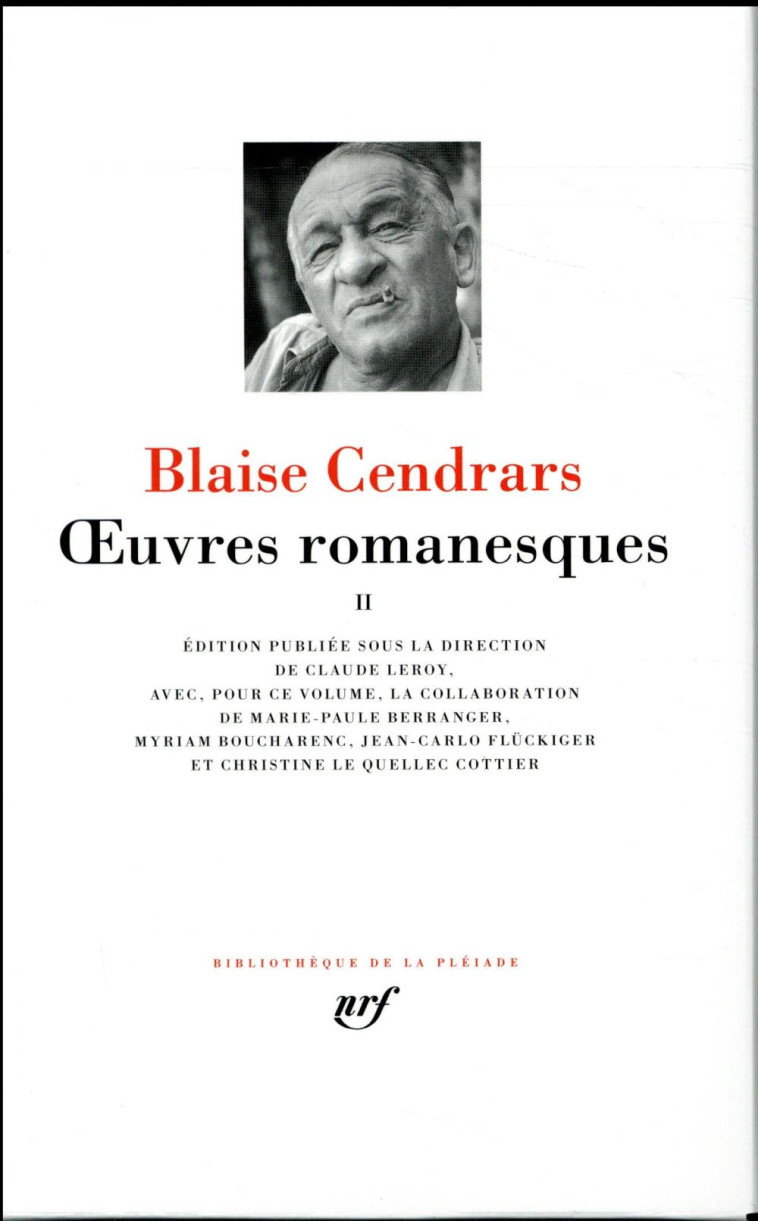 OEUVRES ROMANESQUES T2 - CENDRARS BLAISE - Gallimard