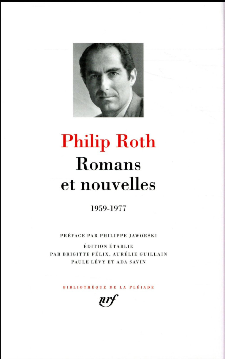 ROMANS ET NOUVELLES (1959-1977) - ROTH/JAWORSKI - GALLIMARD