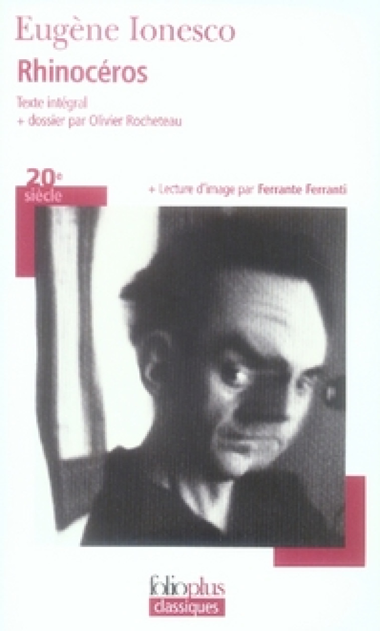 RHINOCEROS - IONESCO EUGENE - GALLIMARD