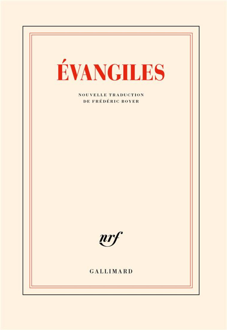 LES EVANGILES - ANONYME - GALLIMARD