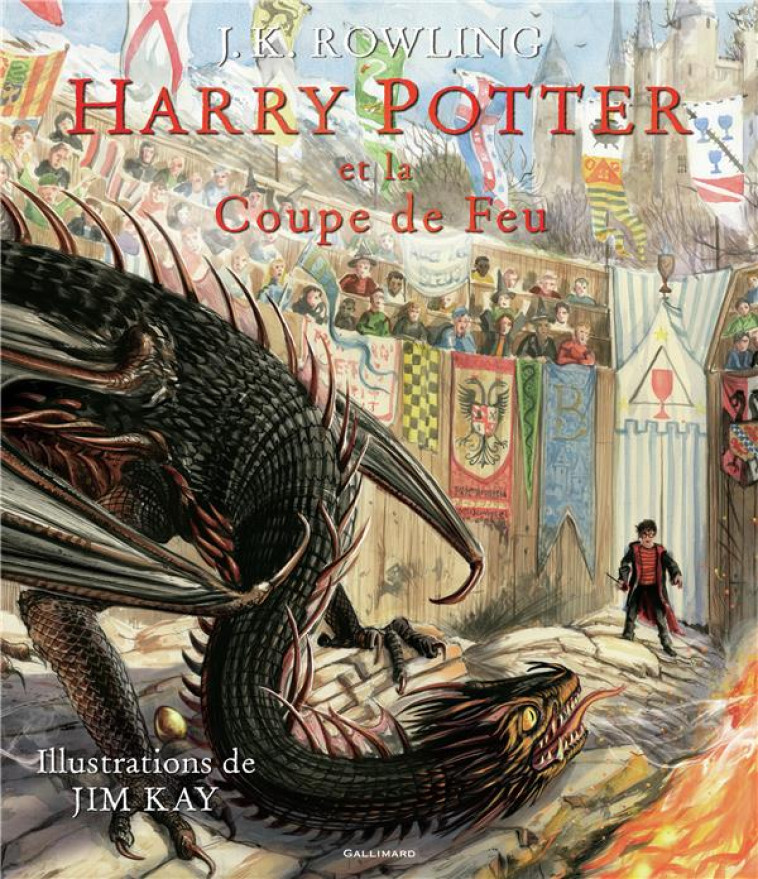 HARRY POTTER, IV : HARRY POTTER ET LA COUPE DE FEU - ROWLING/KAY - GALLIMARD