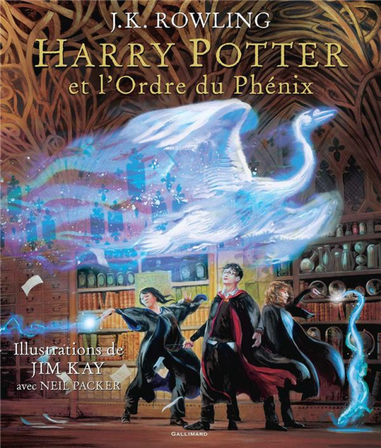 HARRY POTTER ET L'ORDRE DU PHENIX - VERSION ILLUSTREE - J.K. ROWLING - GALLIMARD