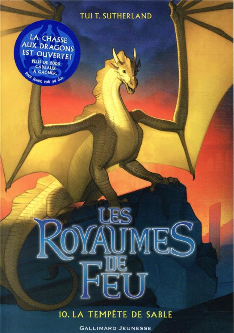 LES ROYAUMES DE FEU T10 LA TEMPETE DE SABLE - SUTHERLAND/ANG - GALLIMARD