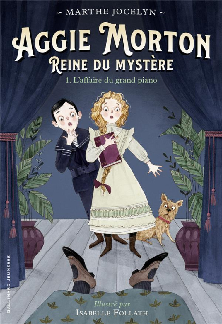 AGGIE MORTON REINE DU MYSTERE T01 - L'AFFAIRE DU GRAND PIANO - MARTHE JOCELYN - GALLIMARD