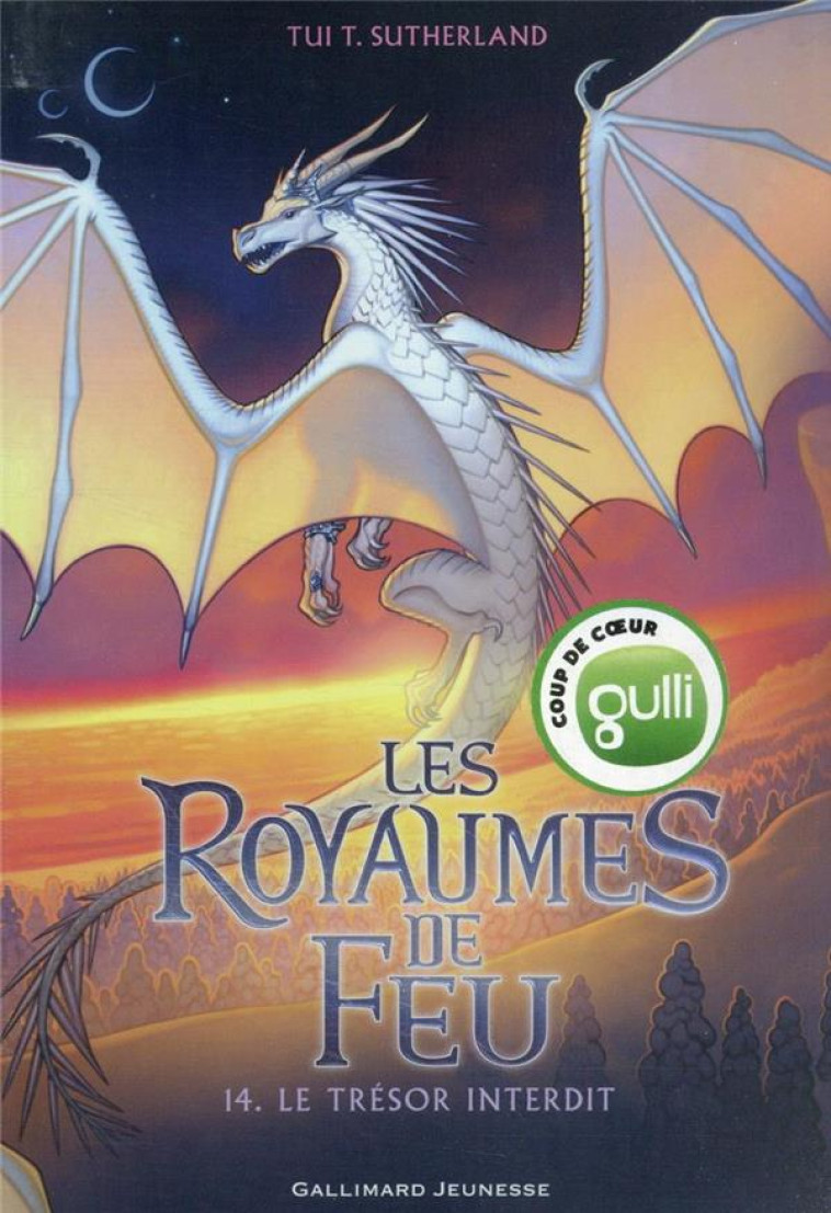 LES ROYAUMES DE FEU 14 LE TRESOR INTERDIT - TUI T. SUTHERLAND - GALLIMARD