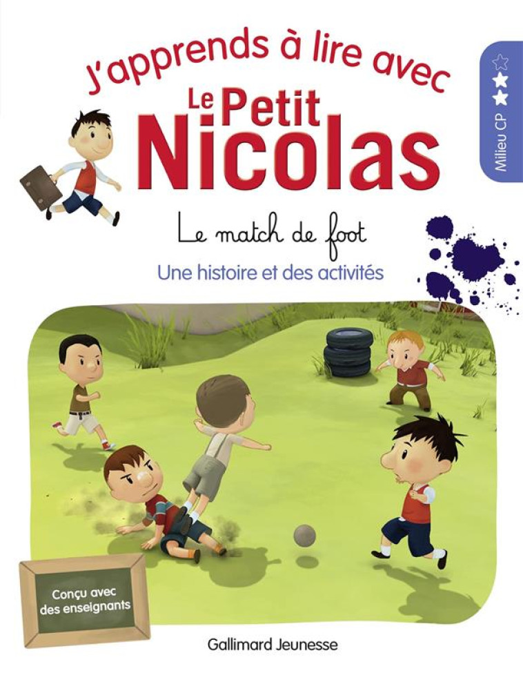 LE MATCH DE FOOT CP NIVEAU 2 - MARJORIE DEMARIA - GALLIMARD