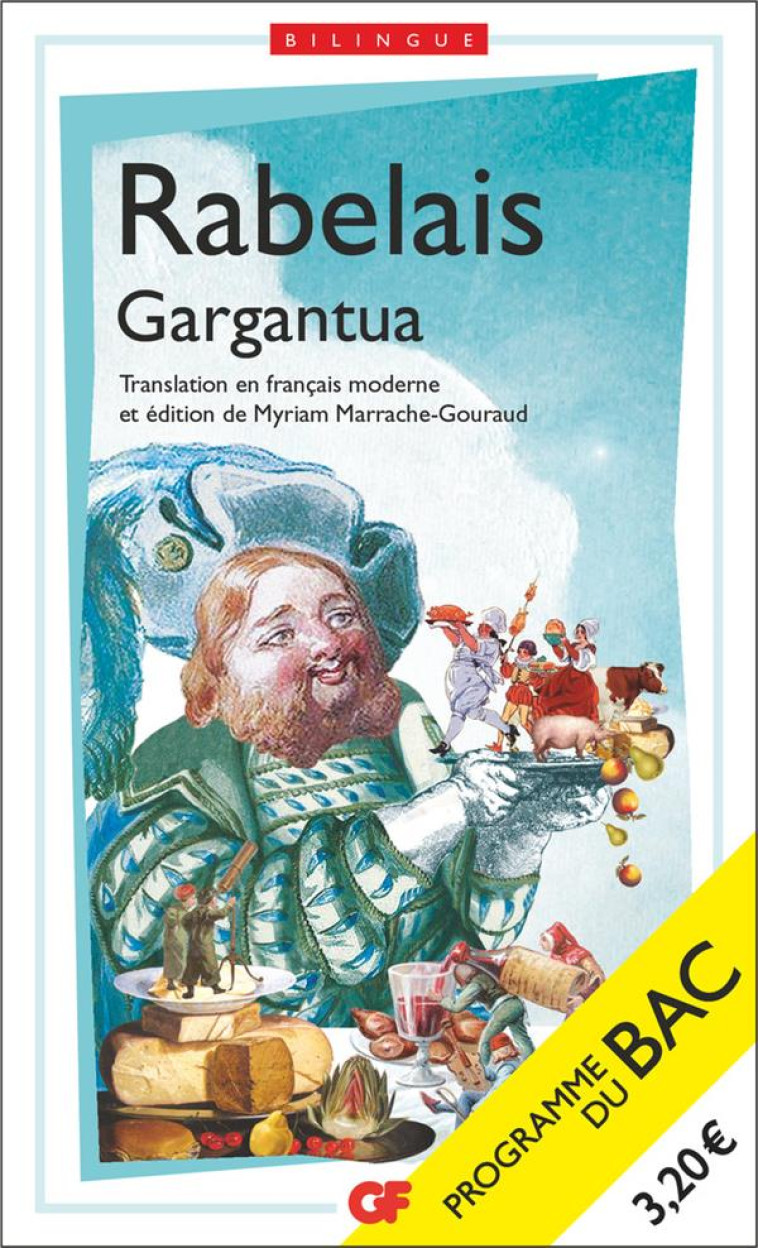 GARGANTUA - BAC 2022 - EDITION BILINGUE - RABELAIS FRANCOIS - FLAMMARION