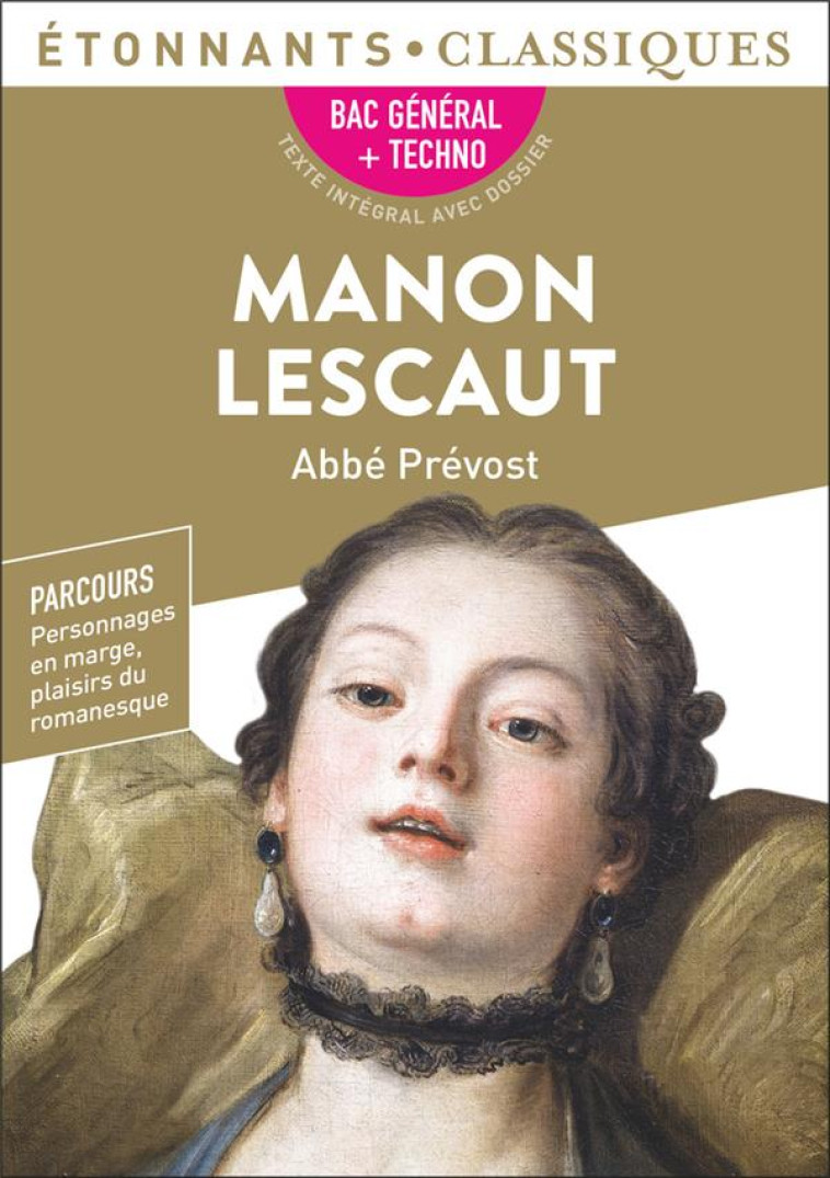 MANON LESCAUT ED 2022 SPECIAL BAC - PREVOST ABBE - FLAMMARION