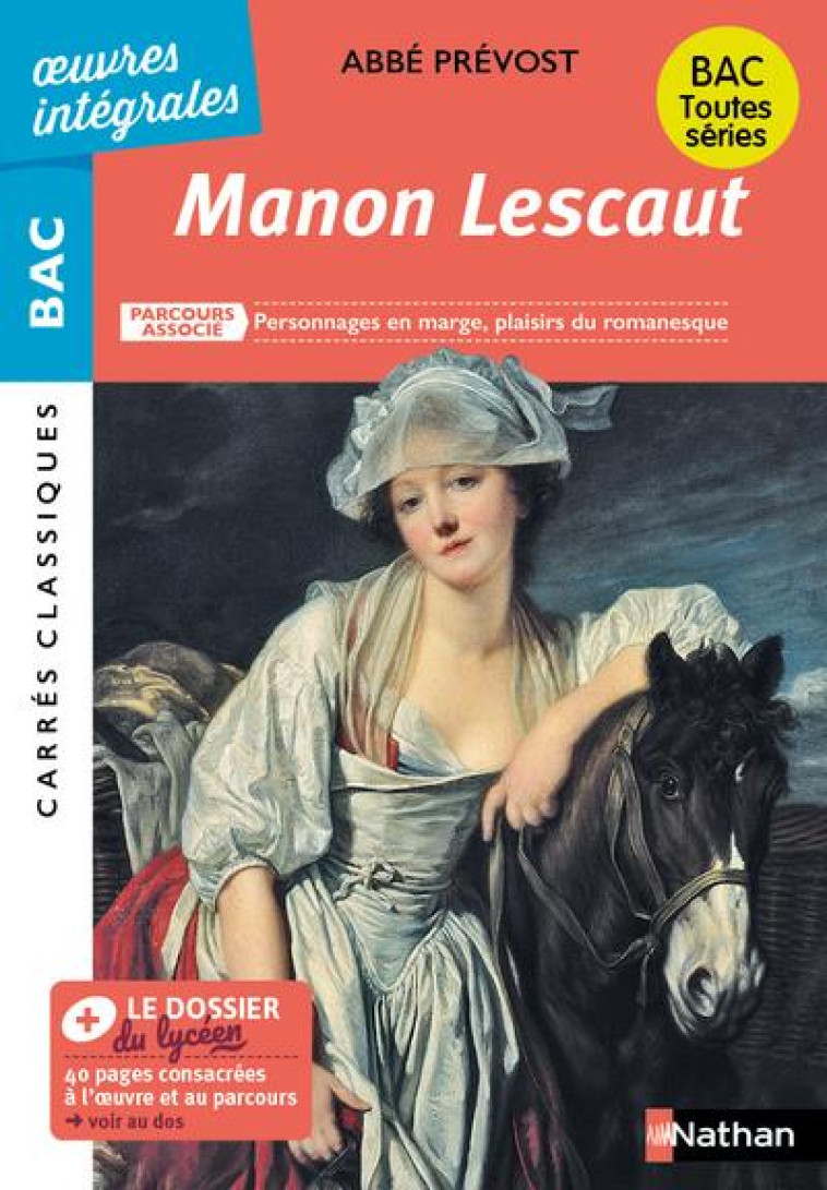 MANON LESCAUT - PREVOST ABBE - CLE INTERNAT