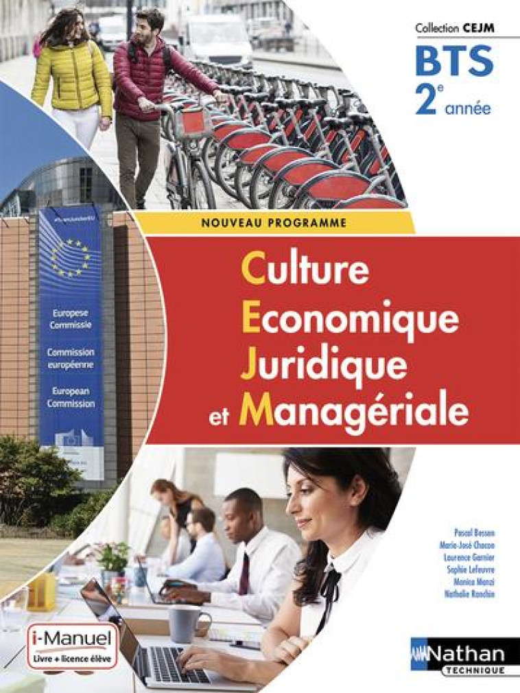 CULTURE ECONOMIQUE JURIDIQUE ET MANAGERIALE - BTS 2 (CEJM) LIVRE + LICENCE ELEVE 2019 - COLLECTIF - CLE INTERNAT