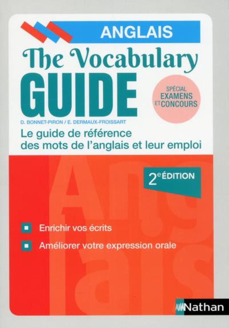 THE VOCABULARY GUIDE 2019 - BONNET-PIRON - CLE INTERNAT