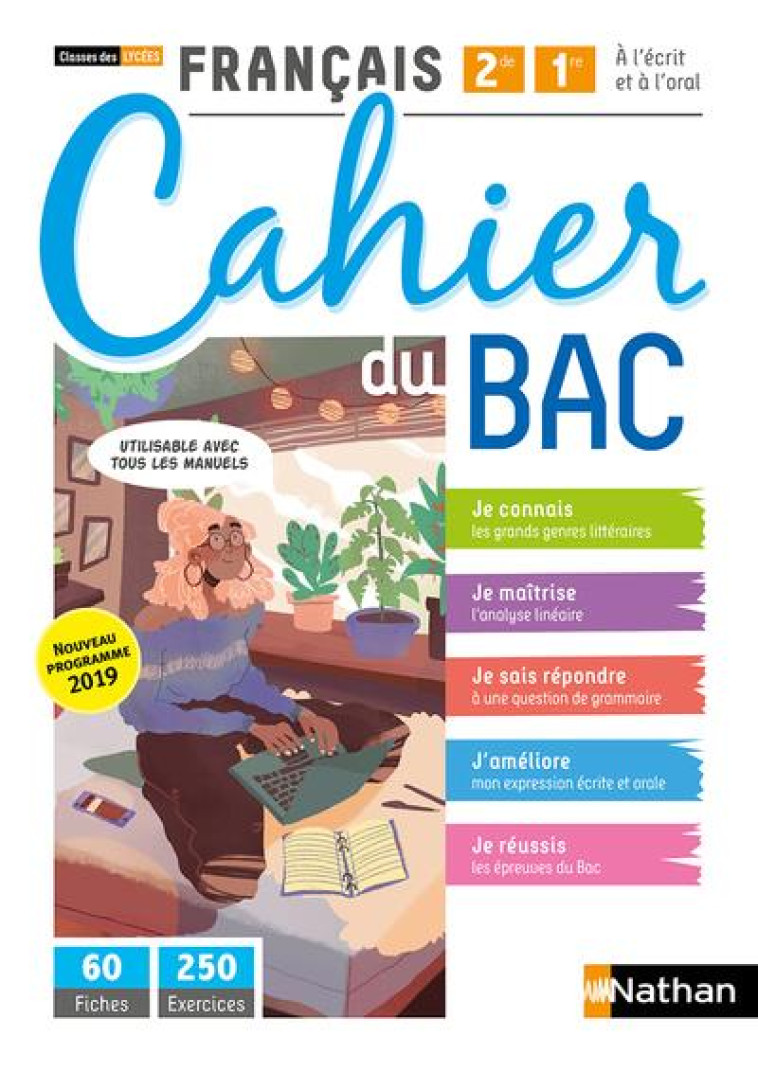 CAHIER DU BAC - FRAN?AIS - 2NDE 1ERE - ROUSIERS-GONCALVES - CLE INTERNAT