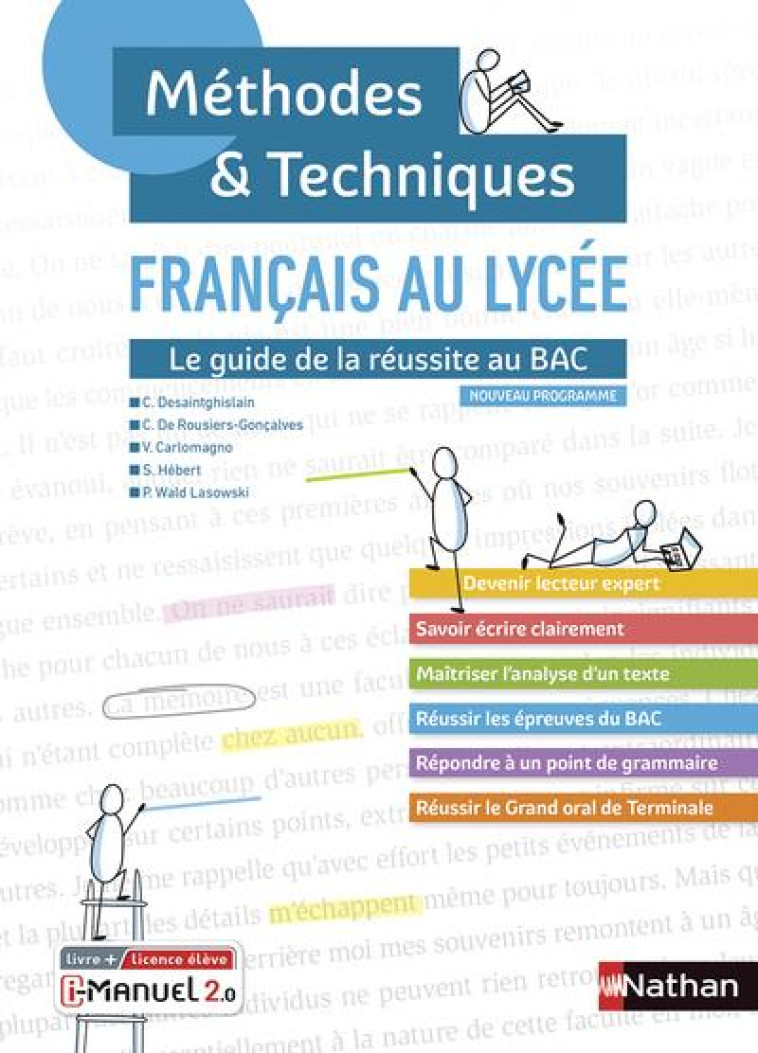 FRANCAIS AU LYCEE  MANUEL ELEVE 2020 - DESAINTGHISLAIN - CLE INTERNAT