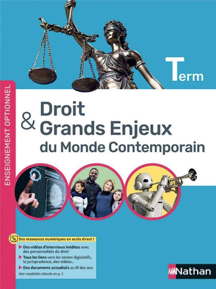 DROIT ET GRANDS ENJEUX DU MONDE CONTEMPORAI N - TLE - ENSEIGNEMENT OPTIONNEL - COLLECTIF - CLE INTERNAT