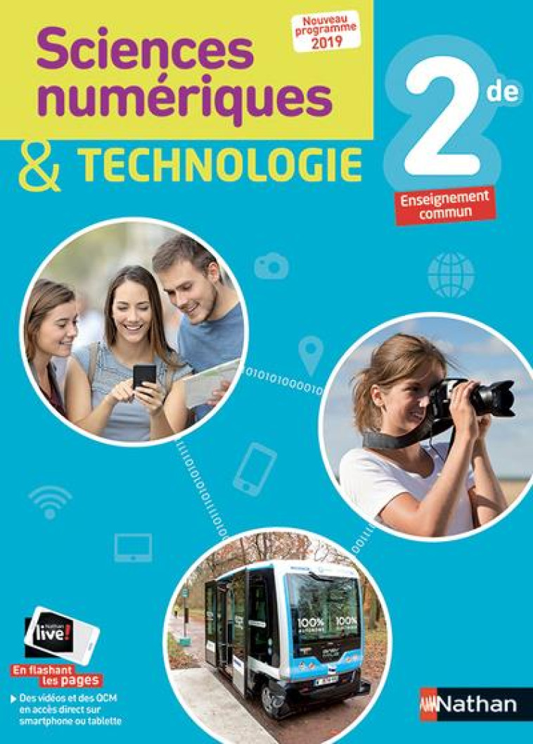 SCIENCES NUMERIQUES & TECHNOLOGIE 2DE ELEVE - COLLECTIF - CLE INTERNAT