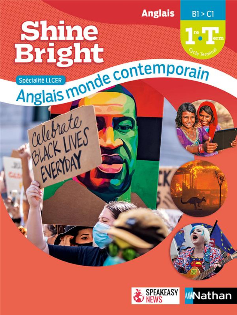 SHINE BRIGHT 1ERE TLE SPE LLCER ANGLAIS MONDE CONTEMPORAIN - COLLECTIF - CLE INTERNAT