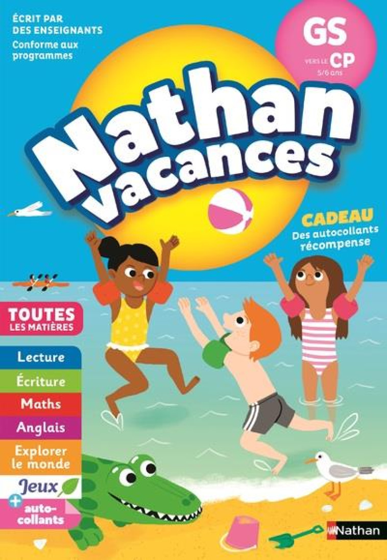 CAHIER DE VACANCES GS VERS CP - CHAMBON - CLE INTERNAT