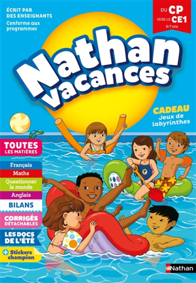 CAHIER DE VACANCES CP VERS CE1 - CALLE/LAMBLIN/ROCHER - CLE INTERNAT