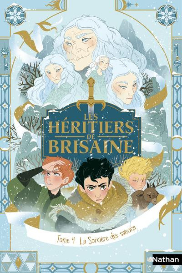 LES HERITIERS DE BRISAINE T04 LA SORCIERE DES SAISONS - BRY/CHEVALIER - CLE INTERNAT