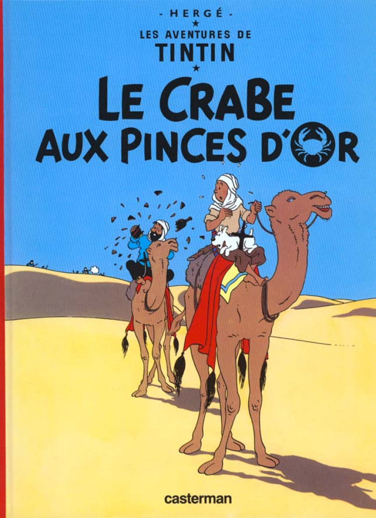 TINTIN CRABE AUX PINCES D'OR - HERGE - CASTERMAN