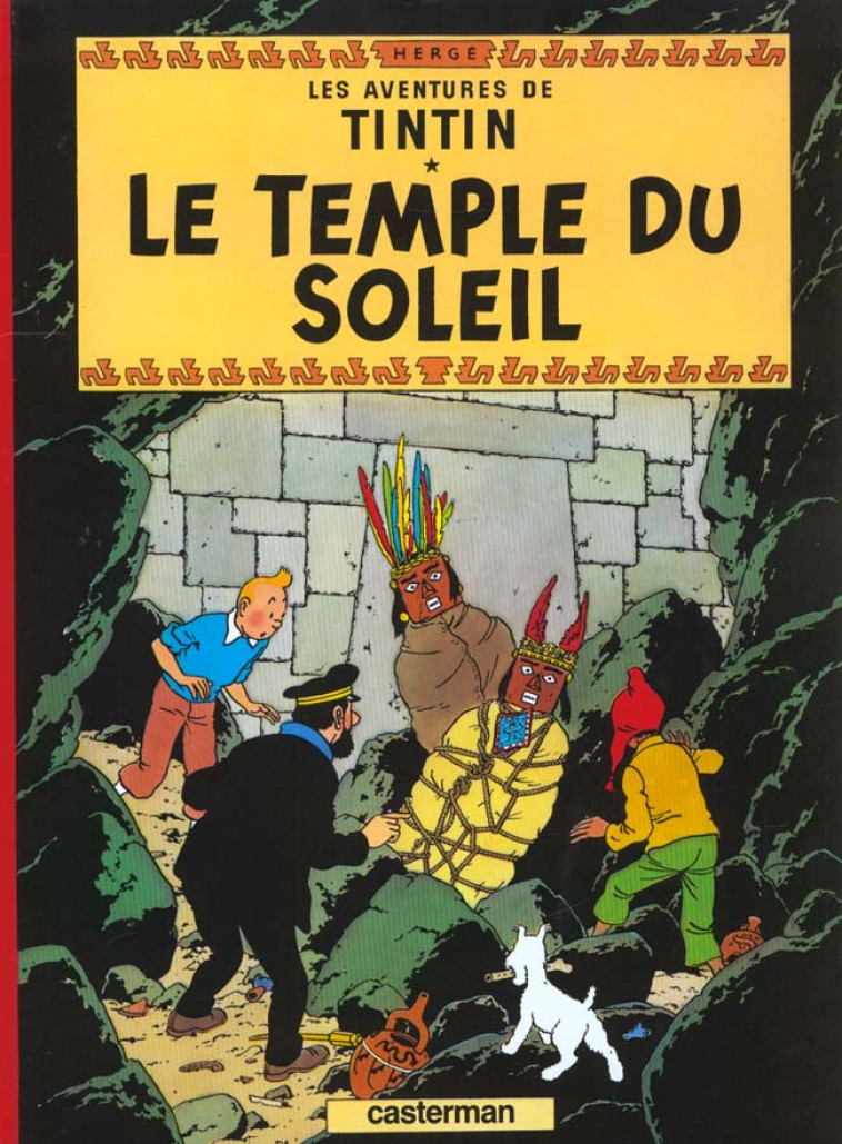 TINTIN ET LE TEMPLE DU SOLEIL - HERGE - CASTERMAN