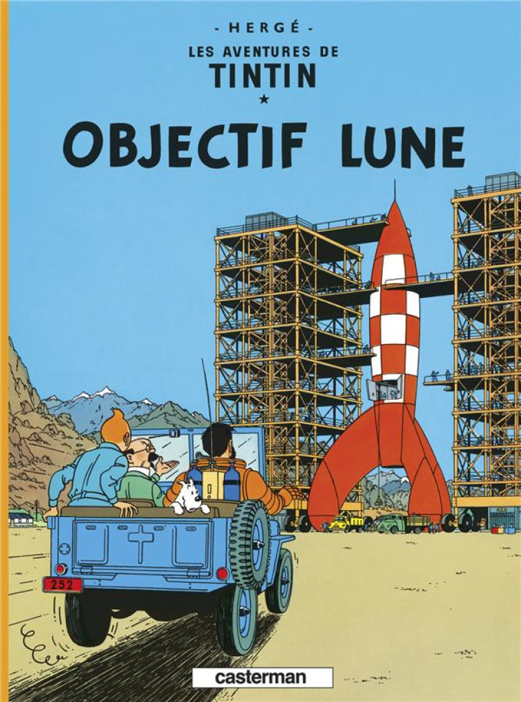 TINTIN OBJECTIF LUNE - HERGE - CASTERMAN