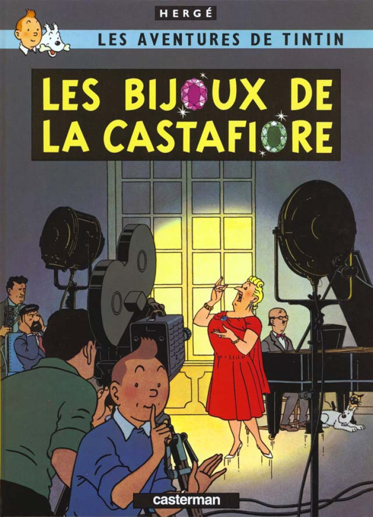 TINTIN LES BIJOUX DE LA CASTAFIORE - HERGE - CASTERMAN