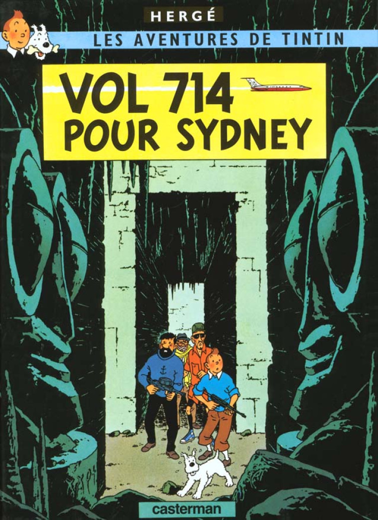 TINTIN VOL 714 POUR SYDNEY - HERGE - CASTERMAN