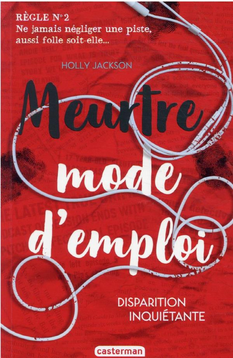 MEURTRE MODE D'EMPLOI T02 DISPARITION INQUIETANTE - JACKSON HOLLY - CASTERMAN