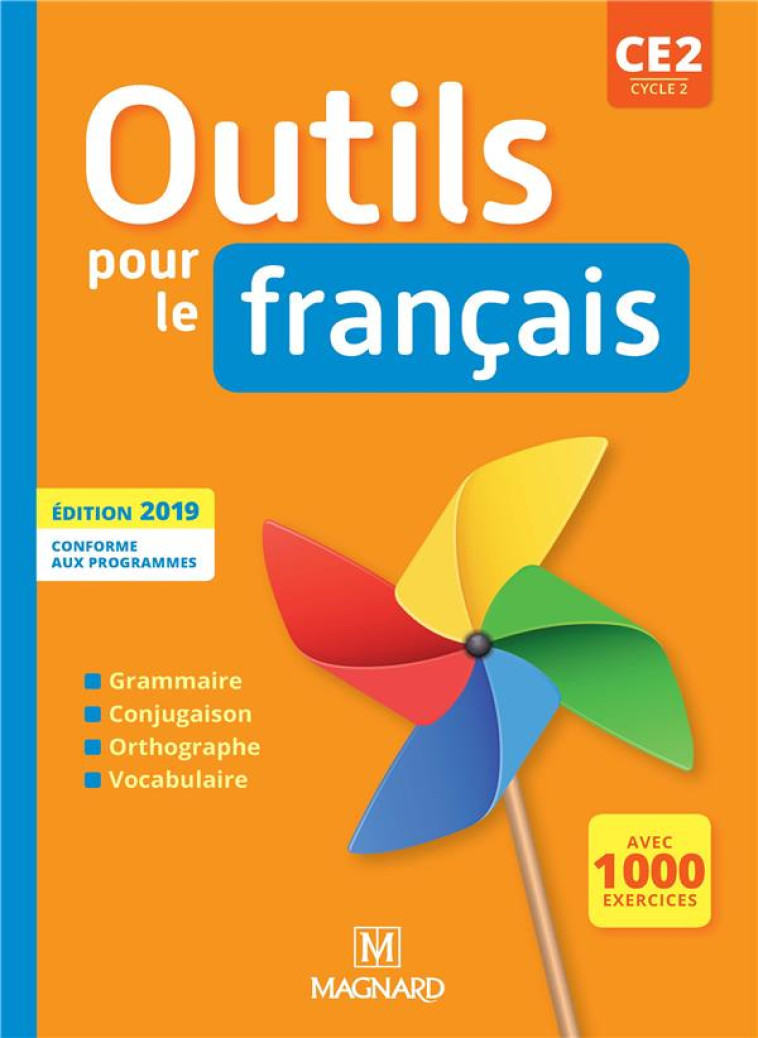 OUTILS POUR LE FRANCAIS CE2 ELEVE 2019 - AMINTA/HELBLING - MAGNARD