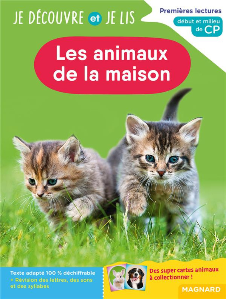 LES ANIMAUX DE LA MAISON - CP/CE1 - GOMBERT/RENAUD - MAGNARD