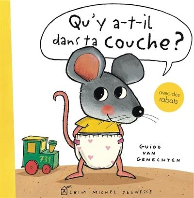 QU'Y A-T-IL DANS TA COUCHE ? - VAN GENECHTEN GUIDO - ALBIN MICHEL