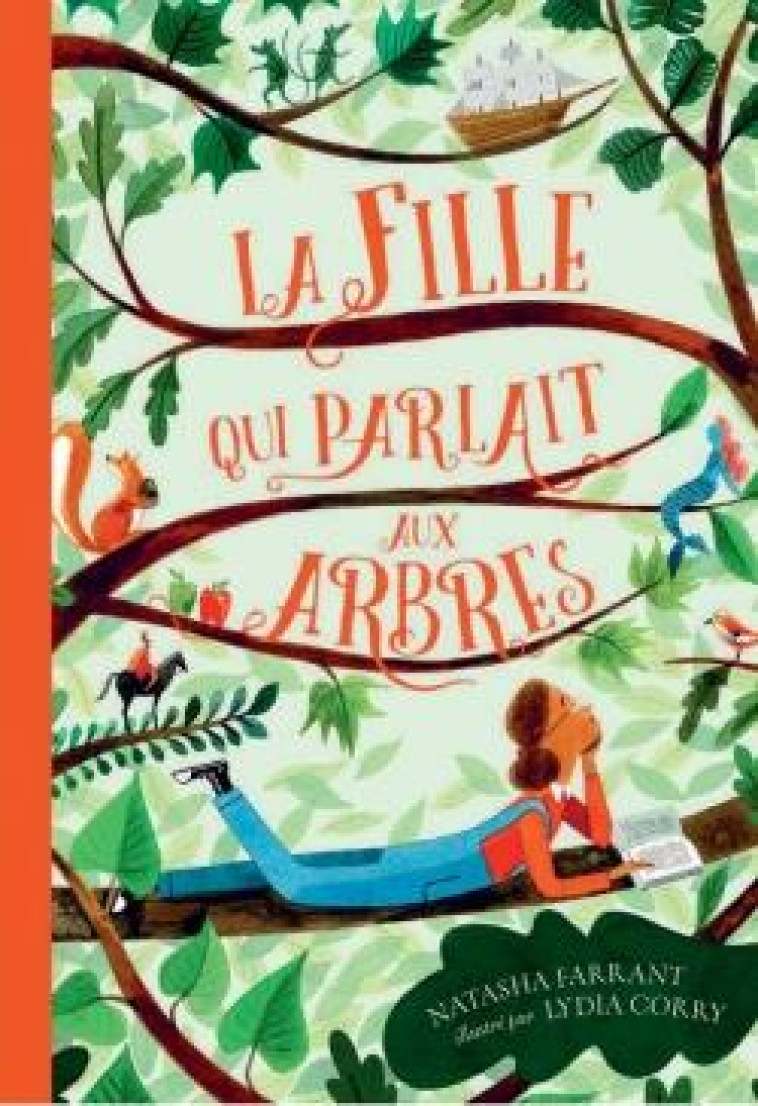 LA FILLE QUI PARLAIT AUX ARBRES - FARRANT/CORRY - ALBIN MICHEL