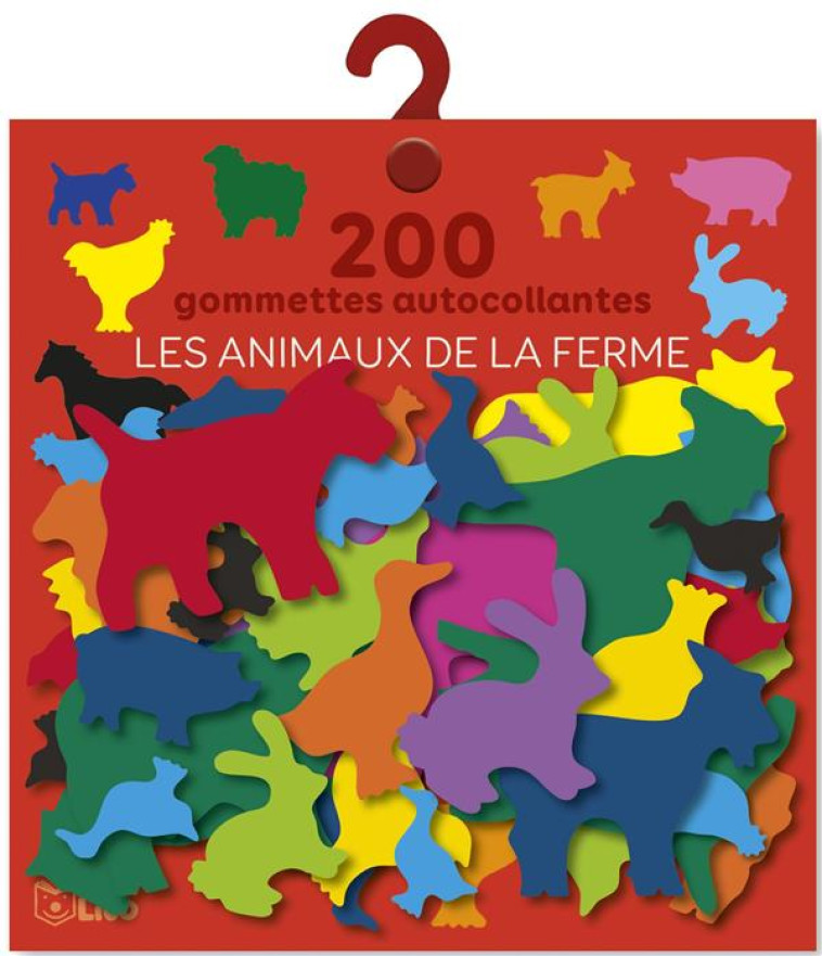 200 GOMMETTES LES ANIMAUX DE LA FERME - KAORI SOUVIGNET - NC