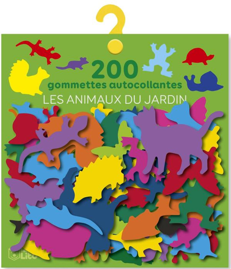 200 GOMMETTES LES ANIMAUX DU JARDIN - KAORI SOUVIGNET - NC