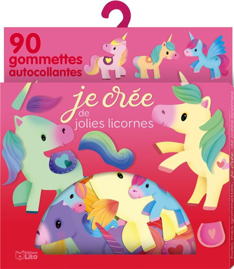 JE CREE DE JOLIES LICORNES 90 GOMMETTES - XXX - NC