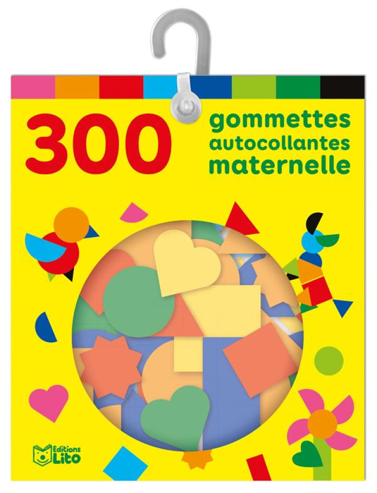 300 GOMMETTES AUTOCOLLANTES MATERNELLE - XXX - NC